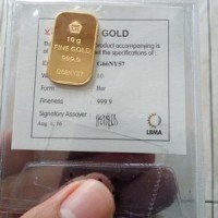 BELI-JUAL EMAS ANTAM 10g, TRANSAKSI KARTU KREDIT.
