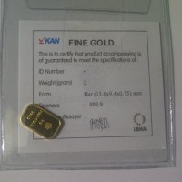 BELI-JUAL EMAS ANTAM 2g, TRANSAKSI KARTU KREDIT.