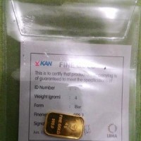 BELI-JUAL EMAS ANTAM 4g, TRANSAKSI KARTU KREDIT.