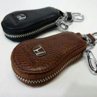 Jual DOMPET STNK GANTUNGAN KUNCI MOBIL/MOTOR HONDA KULIT IMPORT PREMIUM Murah