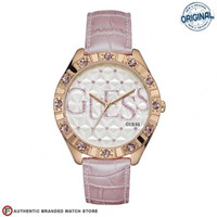HITS JAM TANGAN WANITA # ORIGINAL GUESS W0696L2 awet gaul keren kantor