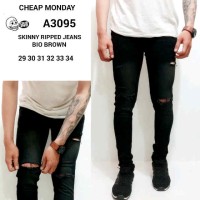 Jual Celana Jeans Skinny Ripped Cheap Monday Murah