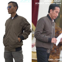 Jaket Jokowi/ Jaket BOMBER From ZARA/ Jaket AURI