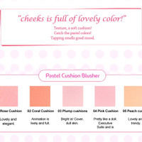 THE FACE SHOP Lovely ME:EX Pastel Cushion Blusher/blush on /perona