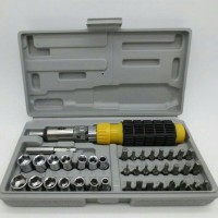 Jual Kunci Socket Set Rotary 41 Pcs/Tool Kit 41 Pcs Murah