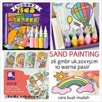 Jual Sand Painting (Mewarnai Pasir) Murah