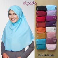 Jual Kerudung Jilbab Instan Bergo Zaria M Almeria Elzatta Murah