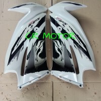 Fairing ninja rr new putih original copotan motor