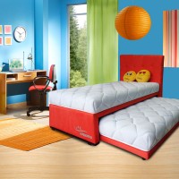 ZEES KASUR SPRINGBED SET 3IN1 KIDDOS LATEX - FULL SET | Harga Gr