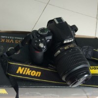 Kamera DSLR Nikon D3100 + Lensa Kit 18-55