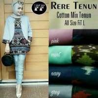Jual Baju Atasan Wanita Blouse Kemeja Katun Batik Tenun Tunik Murah
