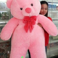 Jual Boneka teddy bear super jumbo pink Murah