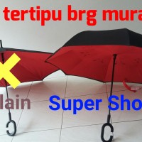Jual Payung Terbalik Reverse Umbrella Gagang C Murah