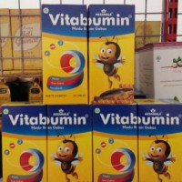 Jual vitabumin penambah nafsu makan anak obat herbal madu alami ikan gabus Murah