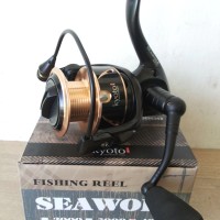 REEL KYOTO SEAWOLF 4000 BODY METAL, REEL LAUT MURAH, PANCING MURAH