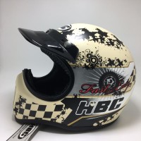 Helm Cakil Pet Fast n Easy Life Creamy Dop / Helm Cakil HBC / Helm