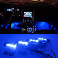Lampu pijakan kaki / Footstep kabin 12 LED untuk semua MERK/TYPE mobil
