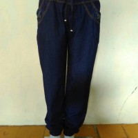 Jual Celana jogger jeans dongker denim Murah