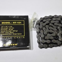 Jual Beli Rantai UNITED Single Speed 114L Baru | Part Generik Sepeda