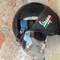 Helm Retro Bogo Italy Black