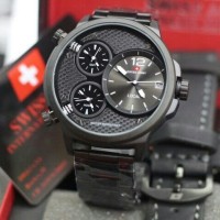 JAM TANGAN PRIA SWISS ARMY PAKET 3 WAKTU