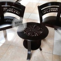 kursi teras cantik ukir, kursi teras, kursi teras jati