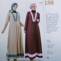 QD 188 Qirani Dewasa /Gamis Muslim/Dress