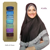 Jual ELZATTA Hijab Asli Bergo Zalfa M Faina Kerudung Jilbab Instan Murah