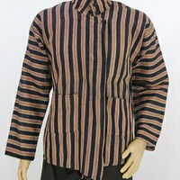 Surjan lurik/baju khas solo/baju tradisional jawa
