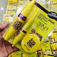 Jual Maybelline COLOSSAL 3IN1 SET / ( MASCARA + EYELINER + POWDER 3 IN 1 ) Murah
