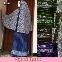 SYARI ROSE| hijab wanita| baju muslim| jilbab murah| gamis murah|jumbo