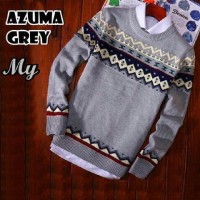 Jual Azuma Grey/Rajut Pria/Pakian Rajut Grosir Murah