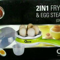 Jual Fry Pan & Egg Steamer/ Egg Boiler Oxone OX-181FE Murah