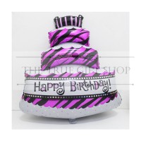 Jual Balon Foil Happy Birthday (Cake) Murah