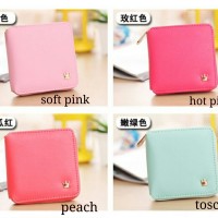 Jual Dompet korea koin mini Crown wallet import Murah