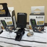 Jual Tuner joyo jt -01 alat stem gitar,bass,ukulele,biola dan Chromatic Murah