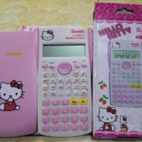 Jual Kalkulator Scientific Imut Hello Kitty - TUPPERWARE Murah