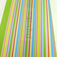 Jual Kertas Kado Garis Warna Warni Murah