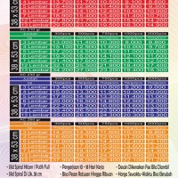Kalender Finishing Klep Seng uk. 38x53 cm Surabaya