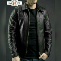 Jaket Kulit Asli Garut KG 97 413 Casual Formal