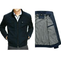 JAKET INV BLUE BLACK PUMA Baru | Jaket Kulit / Sintetis Untuk Wanita
