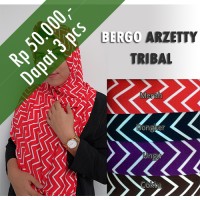 Jual Bergo Arzetty Tribal - Jilbab/ Hijab/ Kerudung/ Khimar Murah