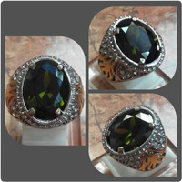 Jual CINCIN BATU GREEN PERIDOT TOP LUSTER Murah