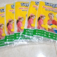 Jual Sarung tangan Sensi serbaguna latex karet cuci piring gloves wash Murah
