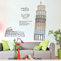 Jual Wall Sticker / Wall Stiker / Wallsticker / Dinding 49 Menara Pissa Murah