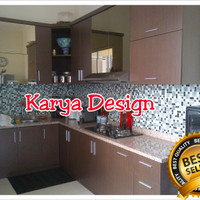 Jual kitchenset kitchen set rak lemari dapur apartement set kamar set Murah
