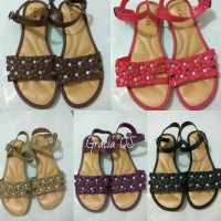Jual Jelly Shoes Premium Flower Diamond - Sepatu import - Sepatu murah Murah