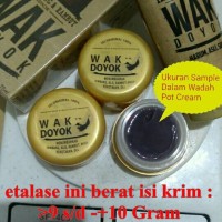 Jual cream krim wak doyok wakdoyok alis kumis sample jar 9-10 gram ori 100% Murah
