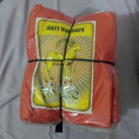 HS - Jas Hujan Plastik HDPE utk Wanita Jaket ROK ( Baju + ROK ) merk I