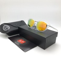 Kacamata Rayban Cat Eye BD4250 Sunglass Wanita Gold lis Bening